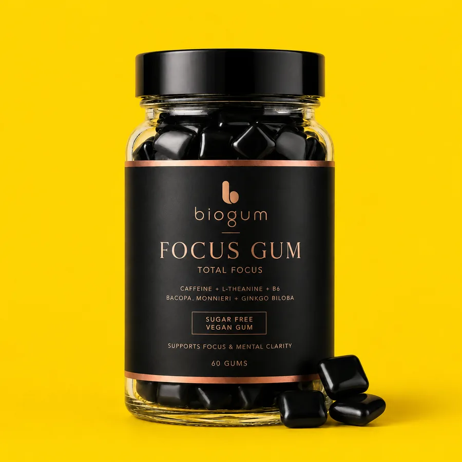 BioGum — функціональна жувальна гумка з кофеїном для енергії