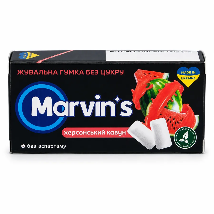 Marvin's жувальна гумка без цукру, херсонський кавун